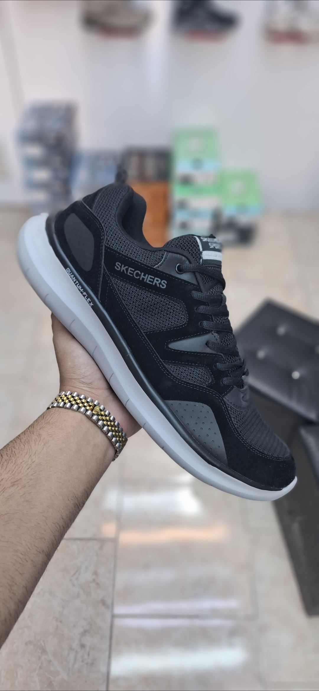 کفش مردانه برند اسکیچرز مدل کوانتم فلکس